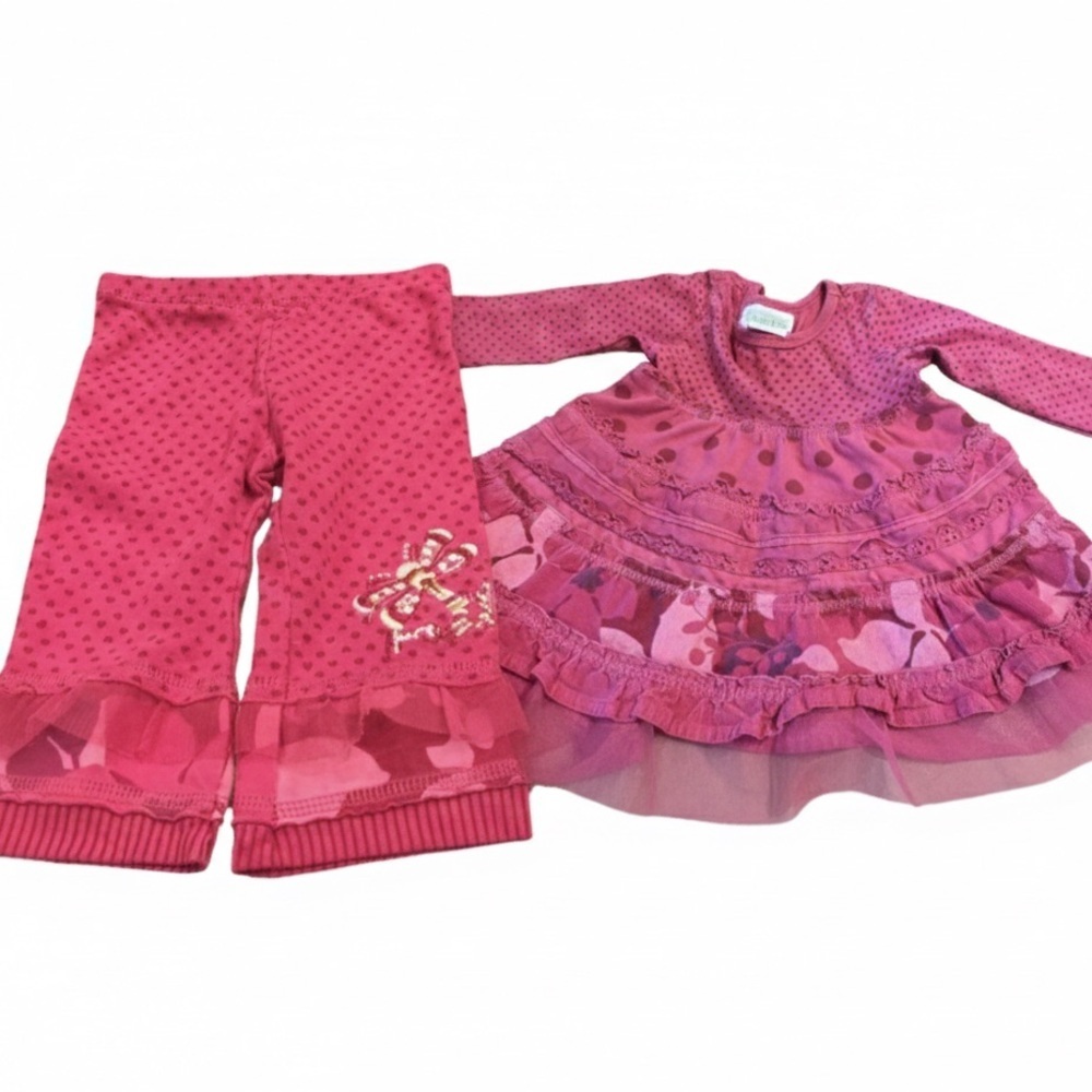 naartjie 3-6 month dress and matching pants